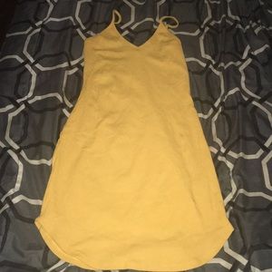 Cute Mustard Sun Dress